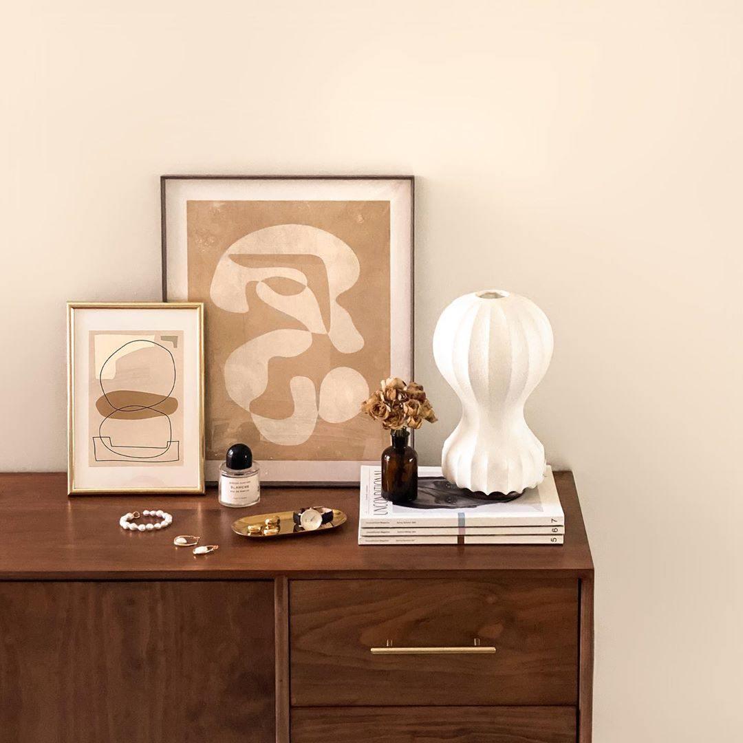 Lirove Steel Sculptural Table Lamp-Neutral Decor