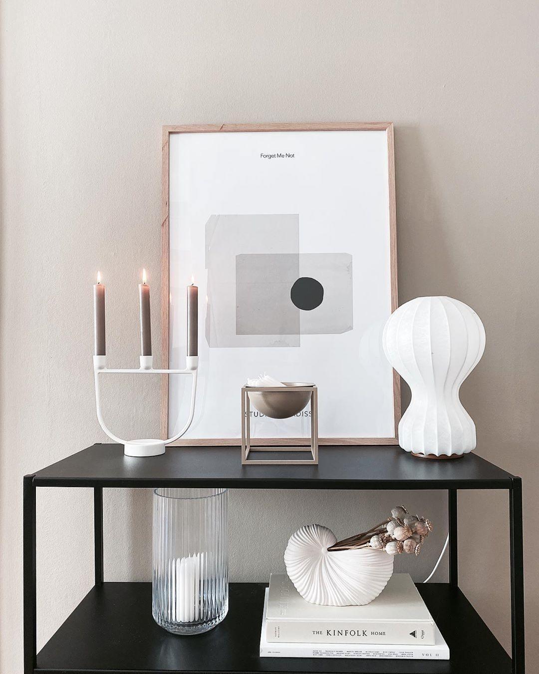 Lirove Steel Sculptural Table Lamp-Neutral Decor
