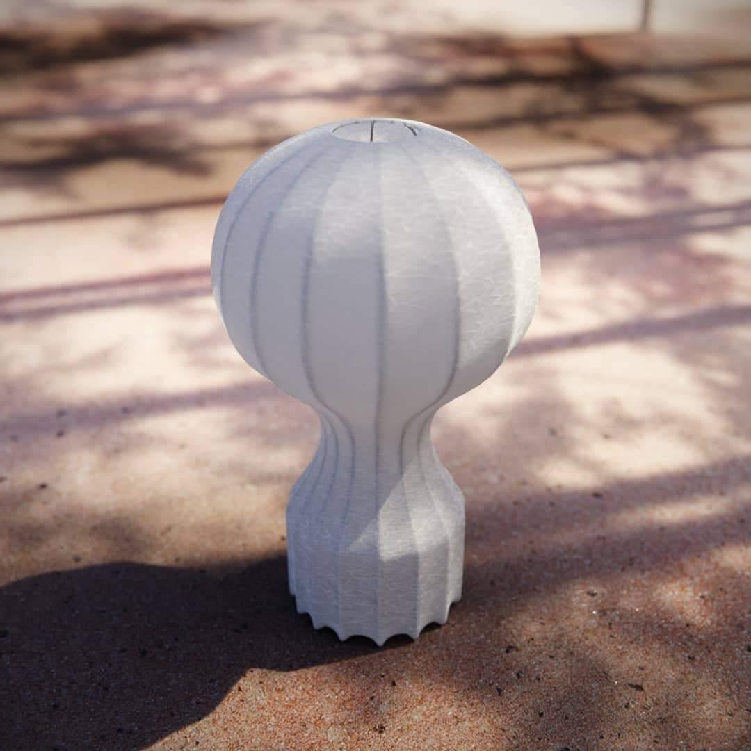 Lirove Steel Sculptural Table Lamp-Neutral Decor