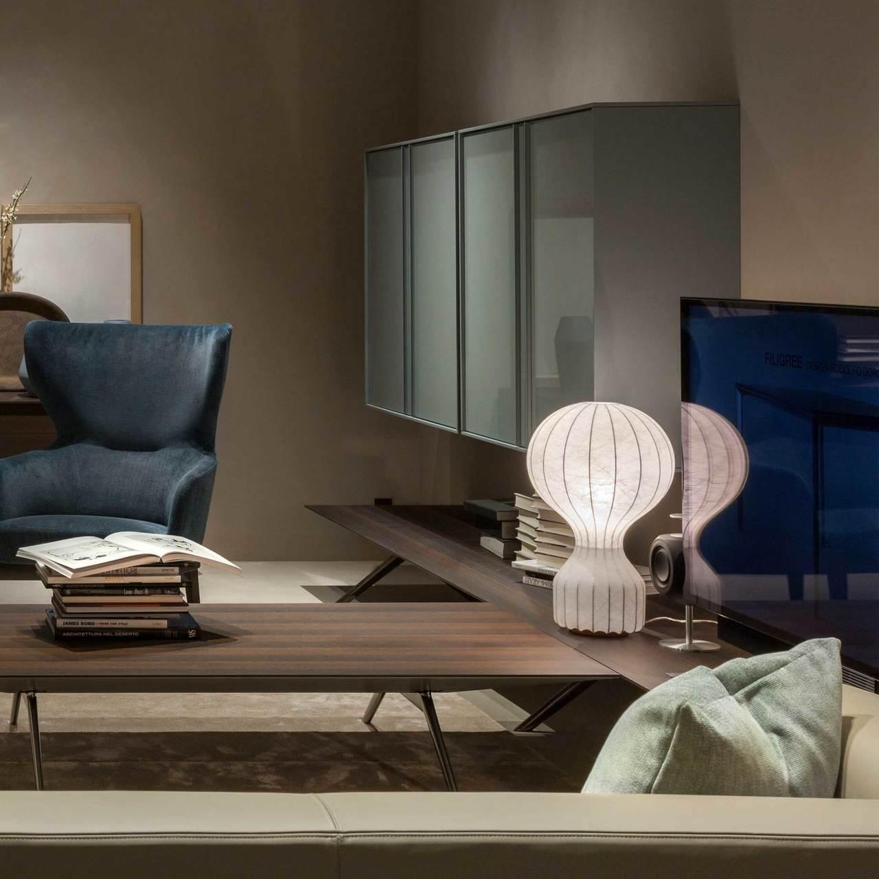 Lirove Steel Sculptural Table Lamp-Neutral Decor