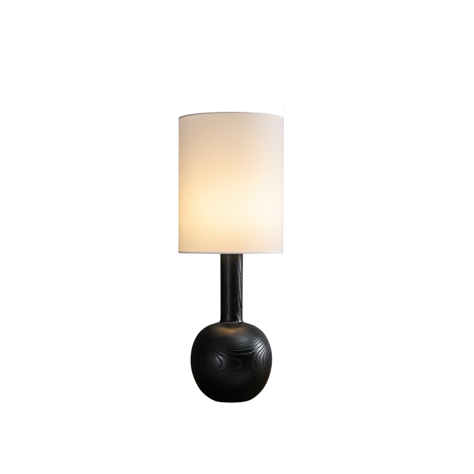 Ravmis Wooden Rustic Table Lamp-Neutral Decor