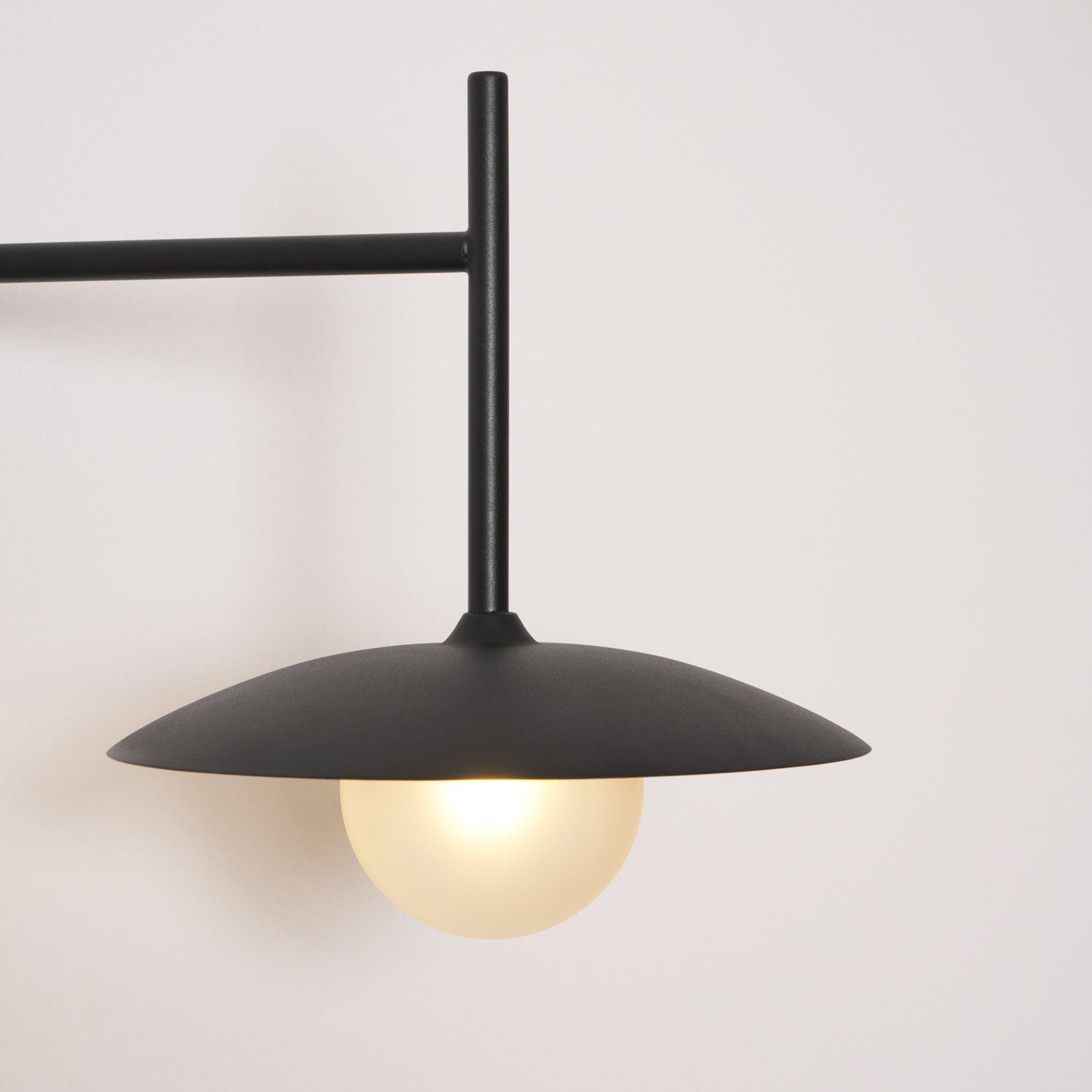 Paxon Swing Arm Plug-in Glass Wall Lamp-Neutral Decor