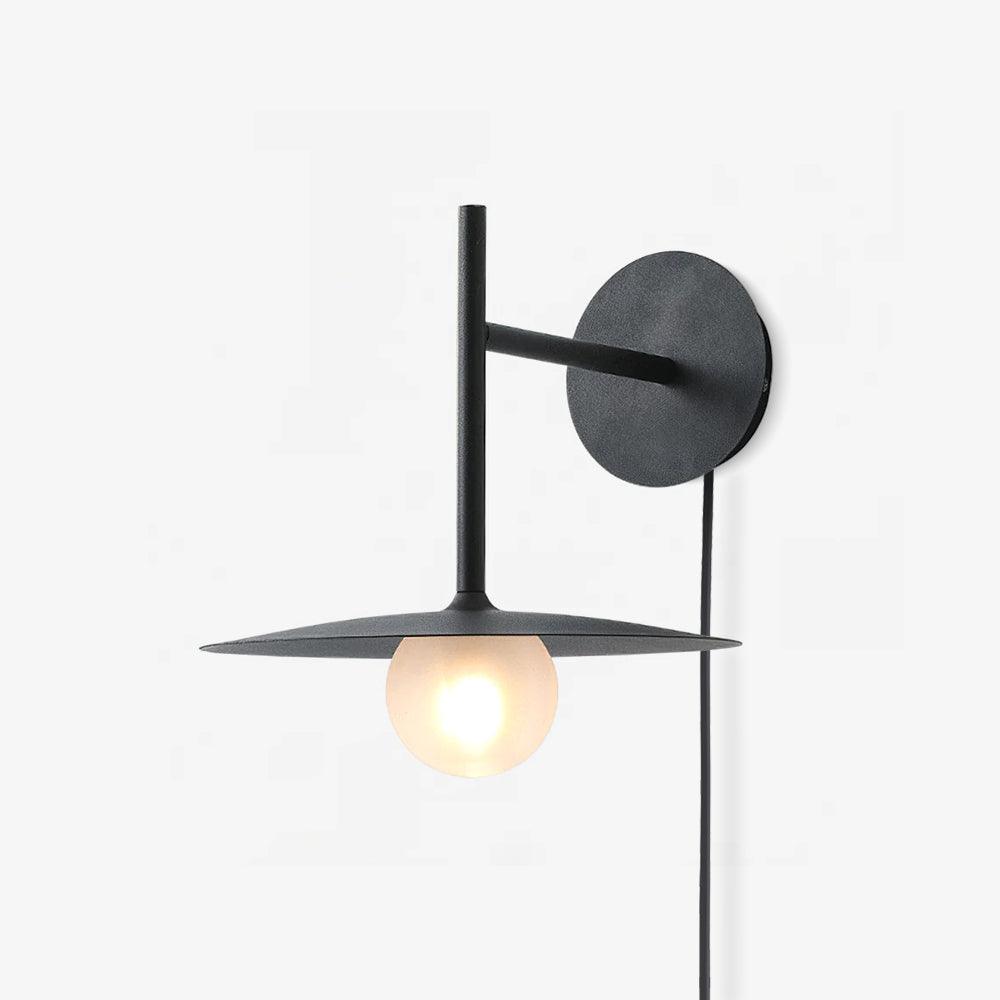 Orsilus Vintage Industrial Plug-In Wall Lamp-Neutral Decor