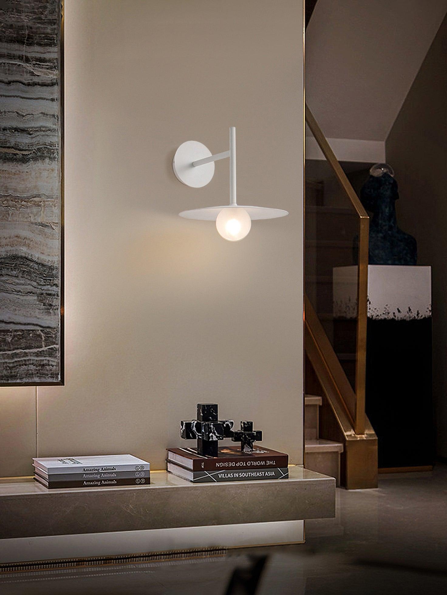 Orsilus Vintage Industrial Plug-In Wall Lamp-Neutral Decor
