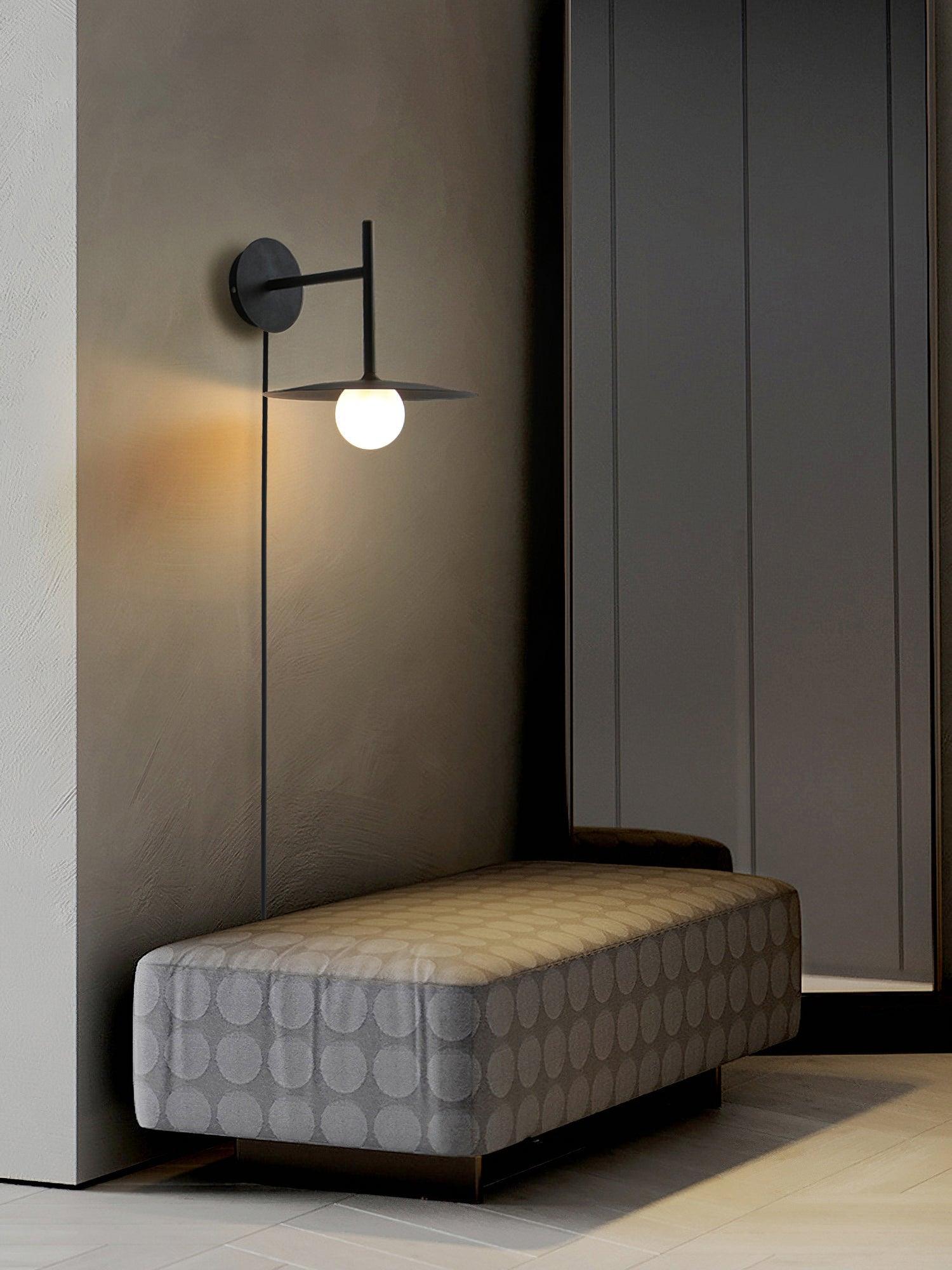 Orsilus Vintage Industrial Plug-In Wall Lamp-Neutral Decor