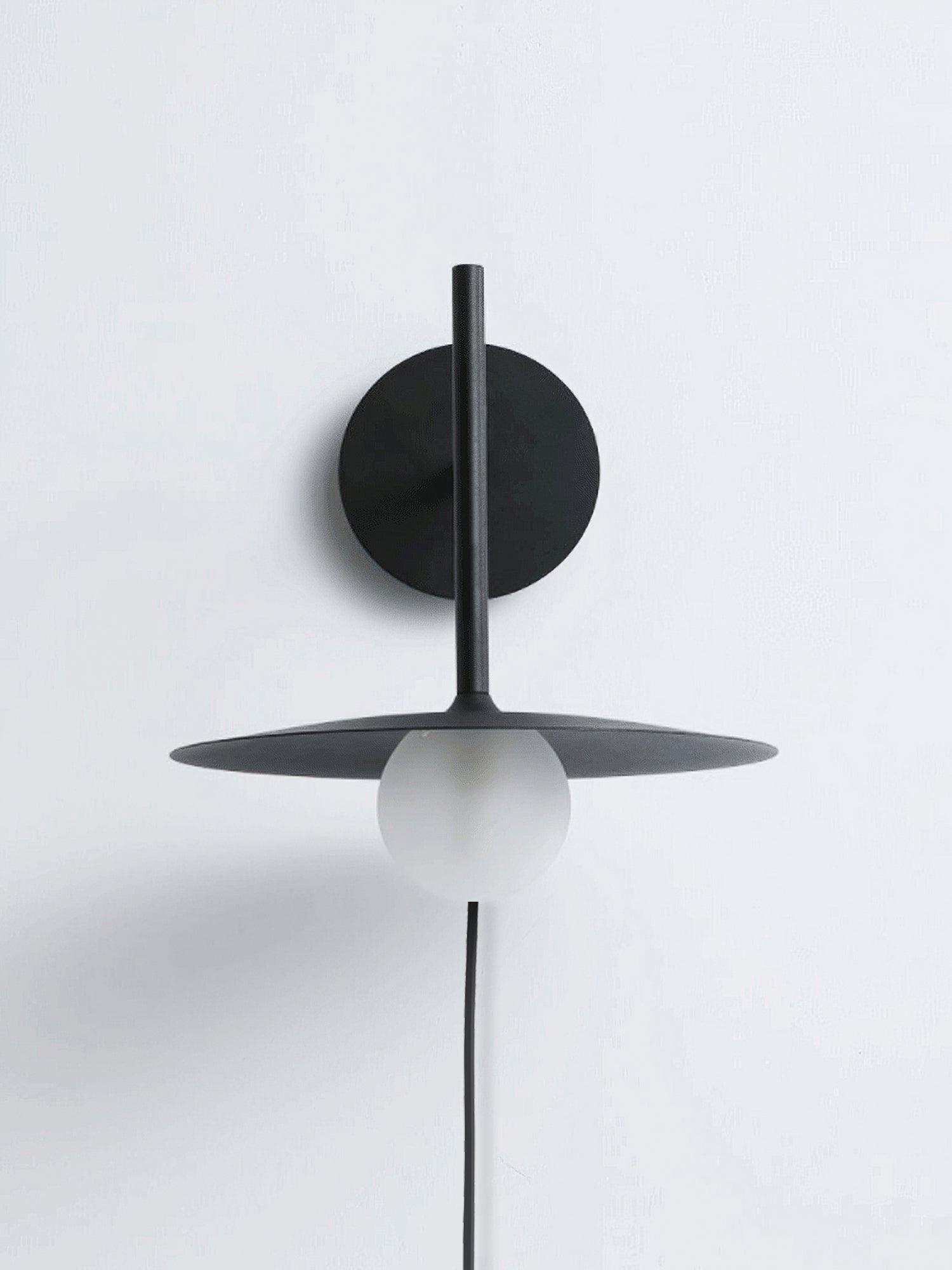Orsilus Vintage Industrial Plug-In Wall Lamp-Neutral Decor