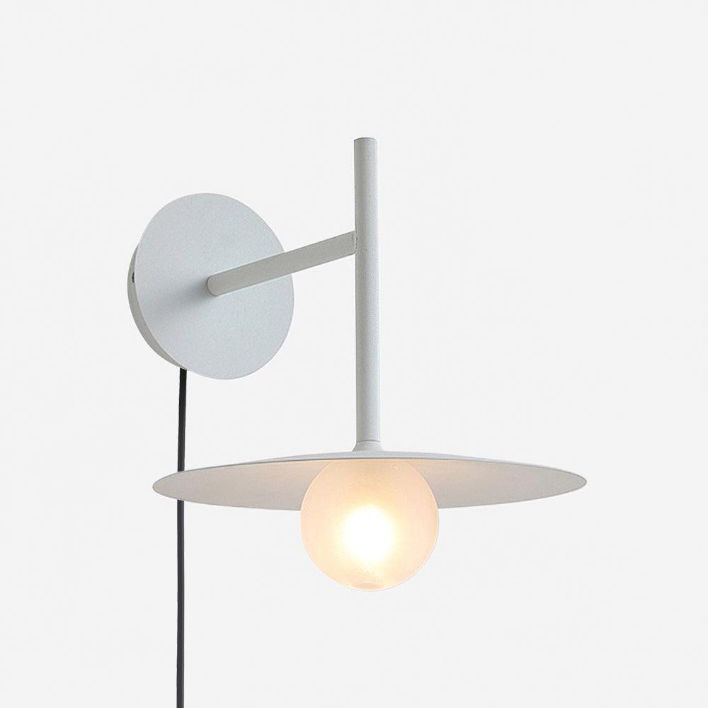 Orsilus Vintage Industrial Plug-In Wall Lamp-Neutral Decor