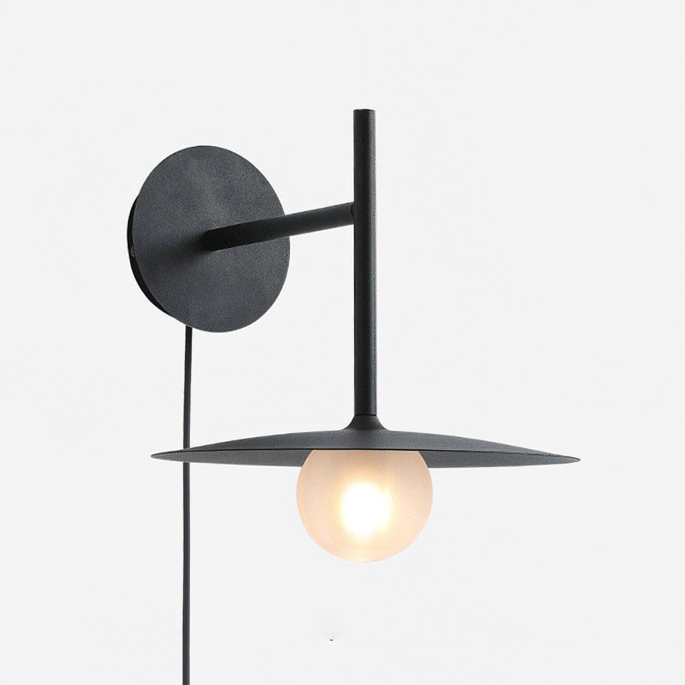 Orsilus Vintage Industrial Plug-In Wall Lamp-Neutral Decor