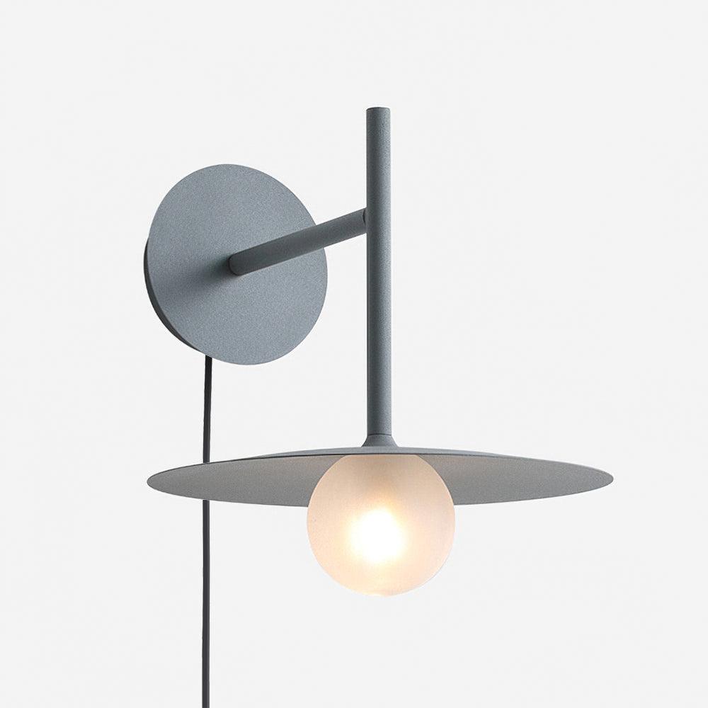 Orsilus Vintage Industrial Plug-In Wall Lamp-Neutral Decor