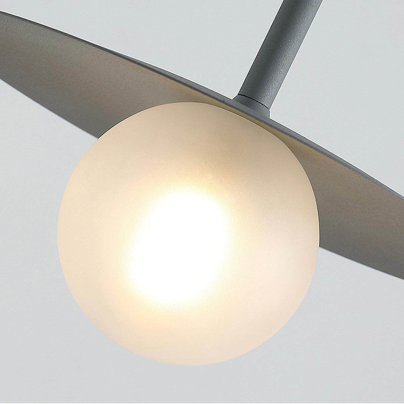 Paxon Swing Arm Plug-in Glass Wall Lamp-Neutral Decor