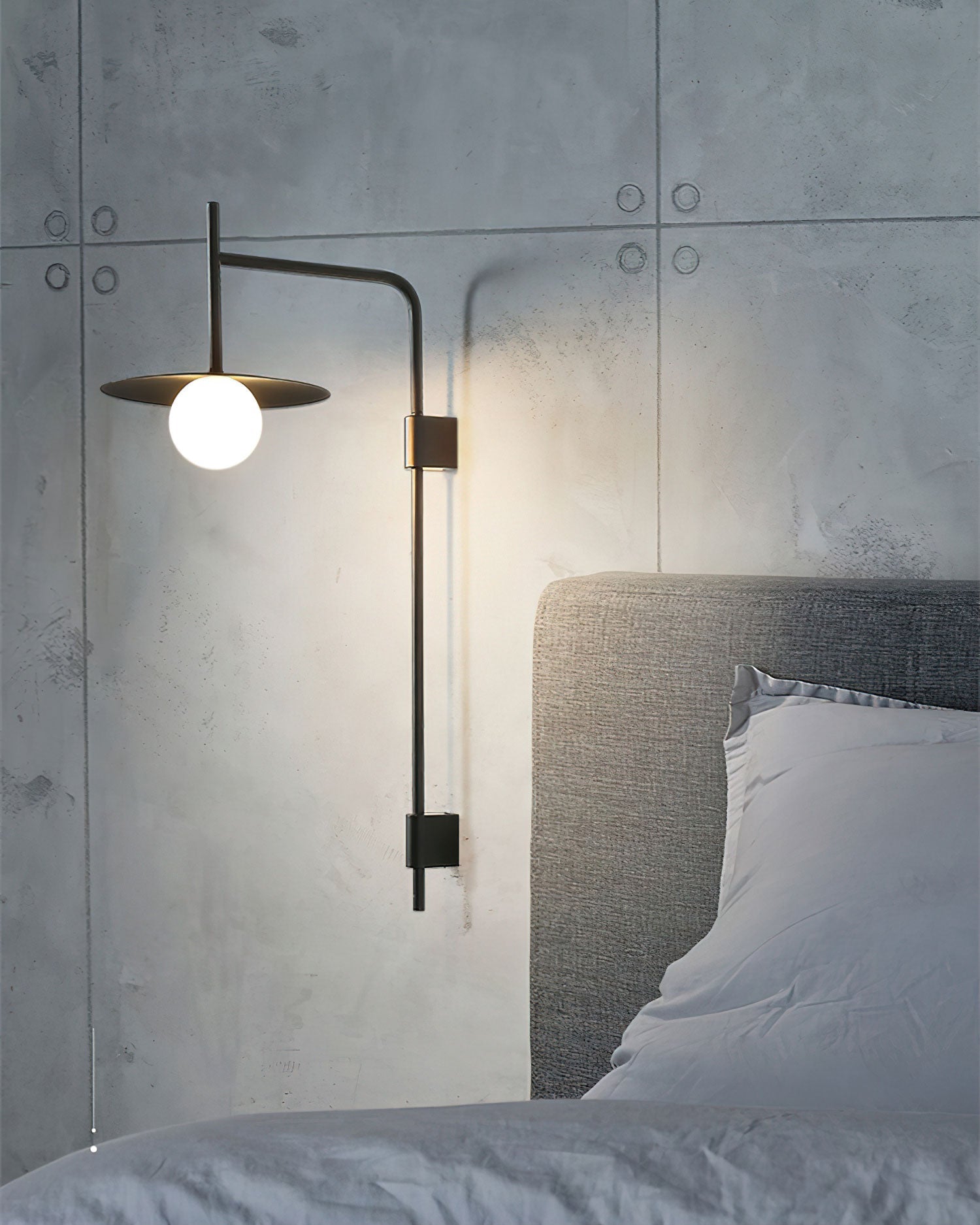 Dalem Wall Light Modern Minimalist Glass-Neutral Decor