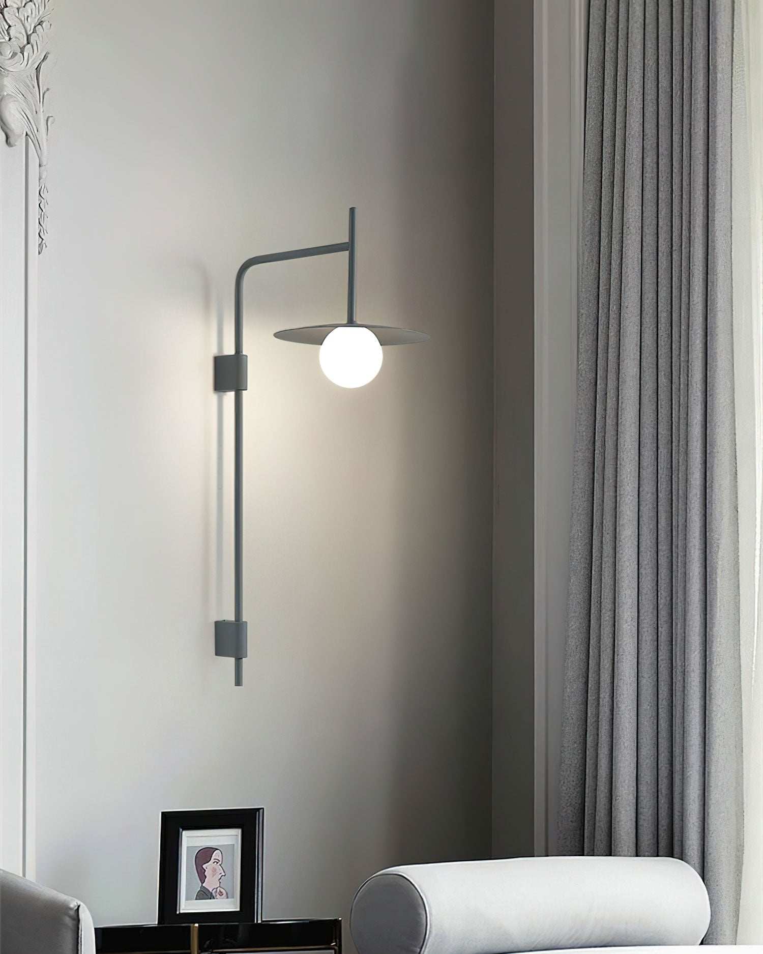 Dalem Wall Light Modern Minimalist Glass-Neutral Decor