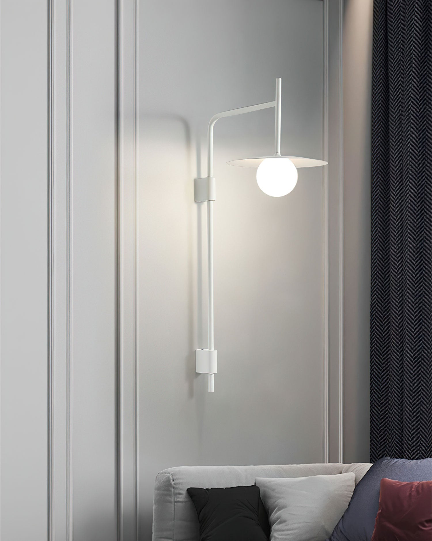 Dalem Wall Light Modern Minimalist Glass-Neutral Decor
