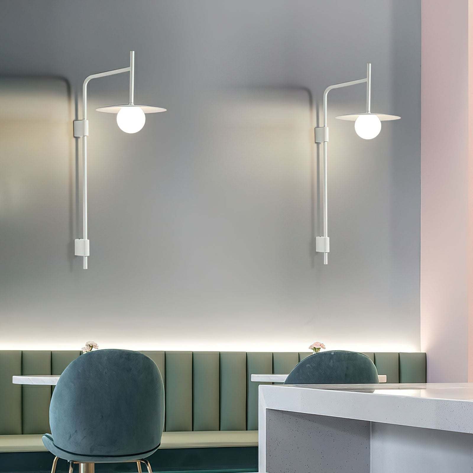 Dalem Wall Light Modern Minimalist Glass-Neutral Decor