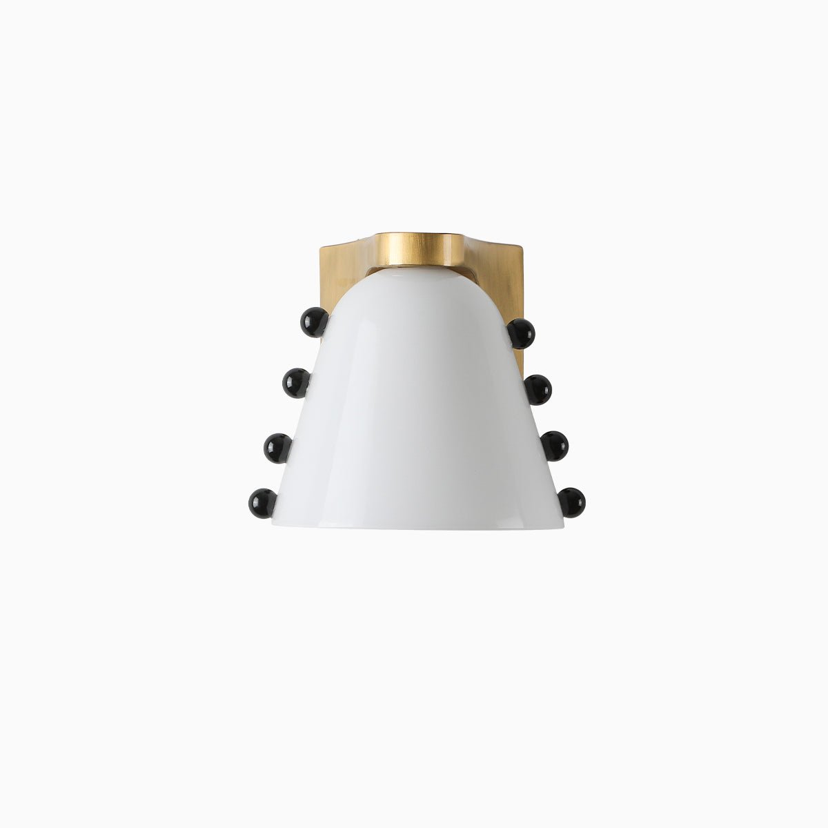 Jude Art Deco Glass Wall Lamp-Neutral Decor
