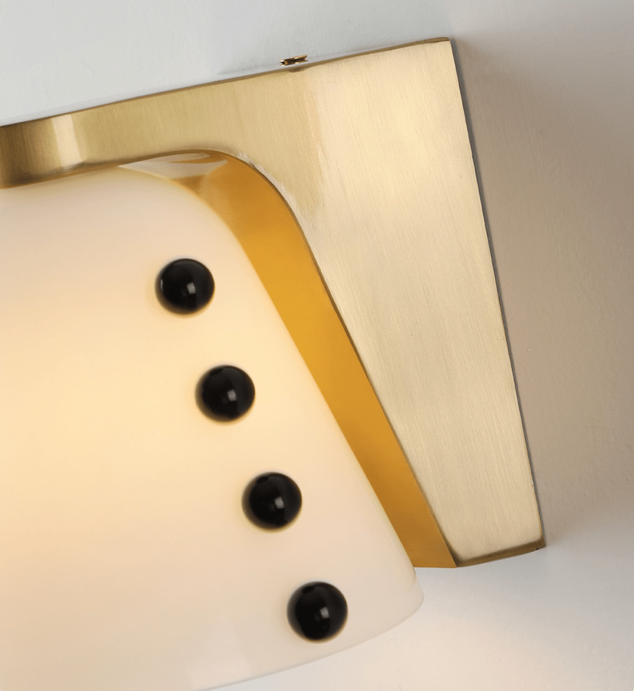 Jude Art Deco Glass Wall Lamp-Neutral Decor
