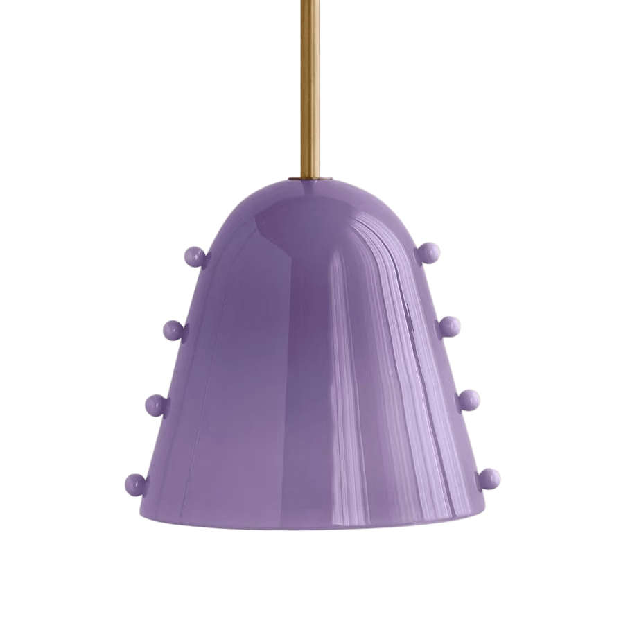 Lola Contemporary Glass Pendant Lamp-Neutral Decor