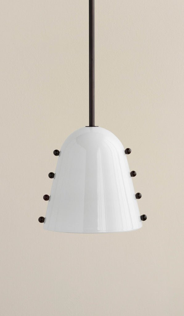 Lola Contemporary Glass Pendant Lamp-Neutral Decor