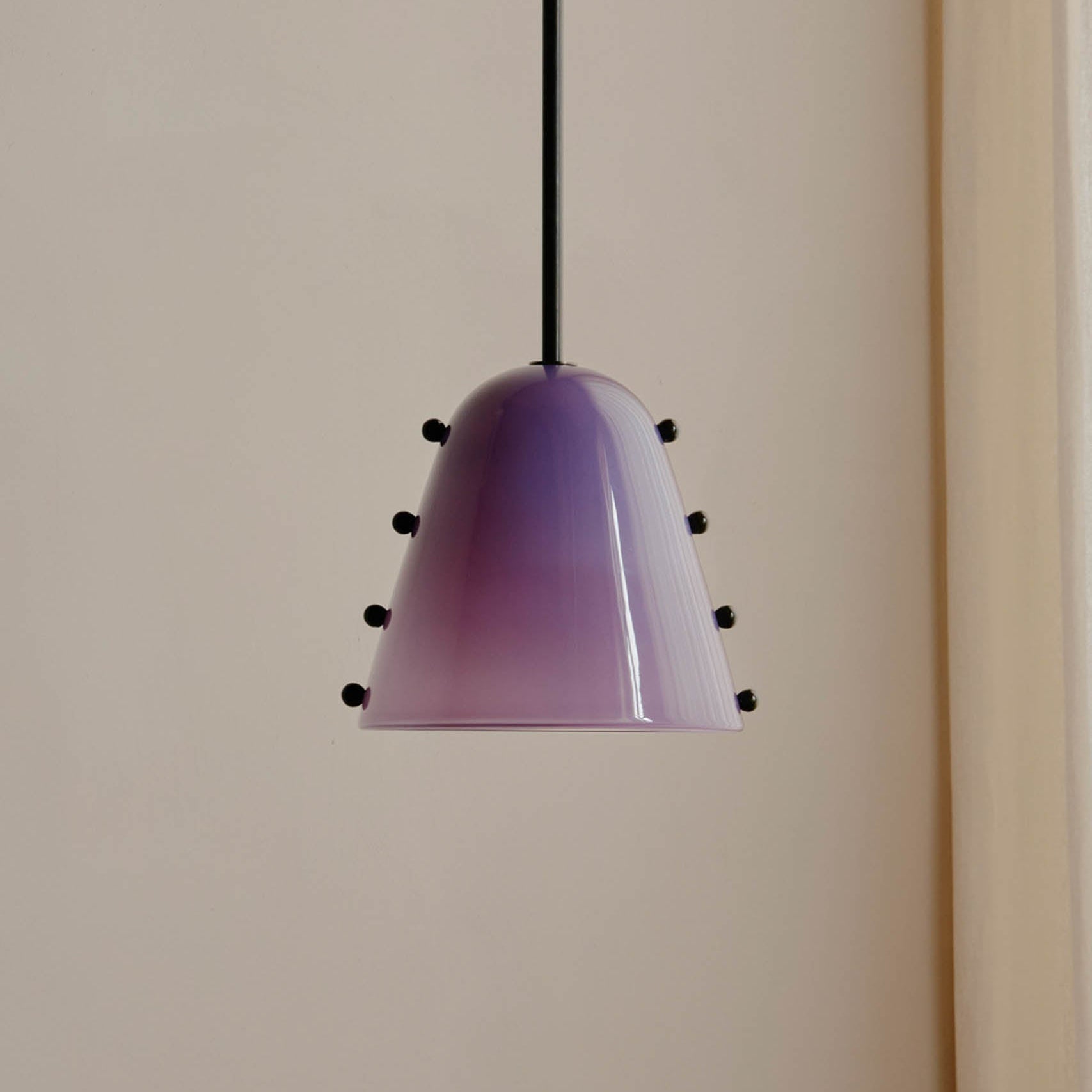 Lola Contemporary Glass Pendant Lamp-Neutral Decor