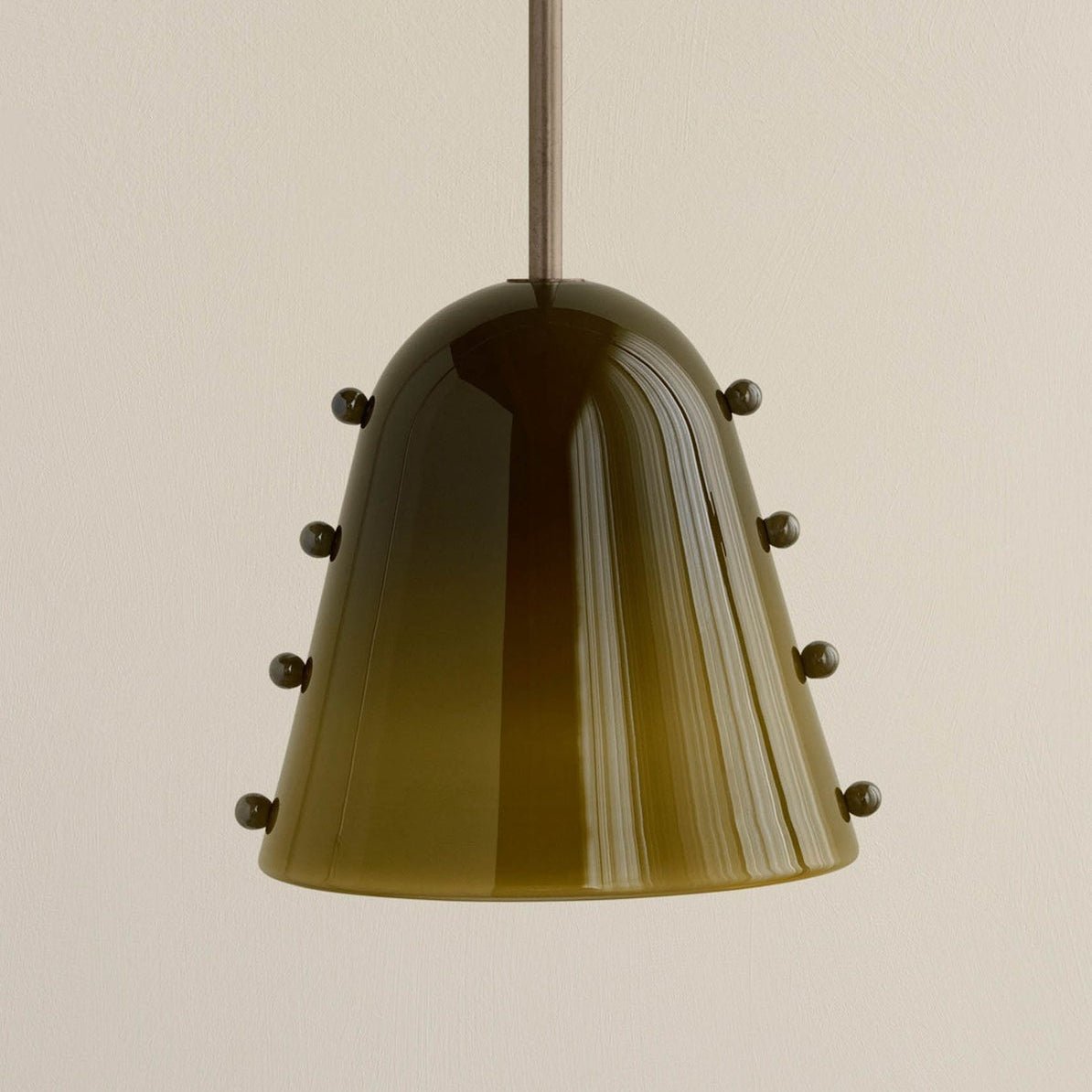 Lola Contemporary Glass Pendant Lamp-Neutral Decor