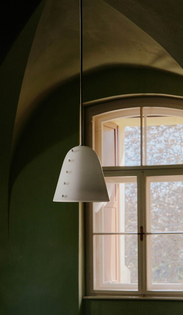 Lola Contemporary Glass Pendant Lamp-Neutral Decor