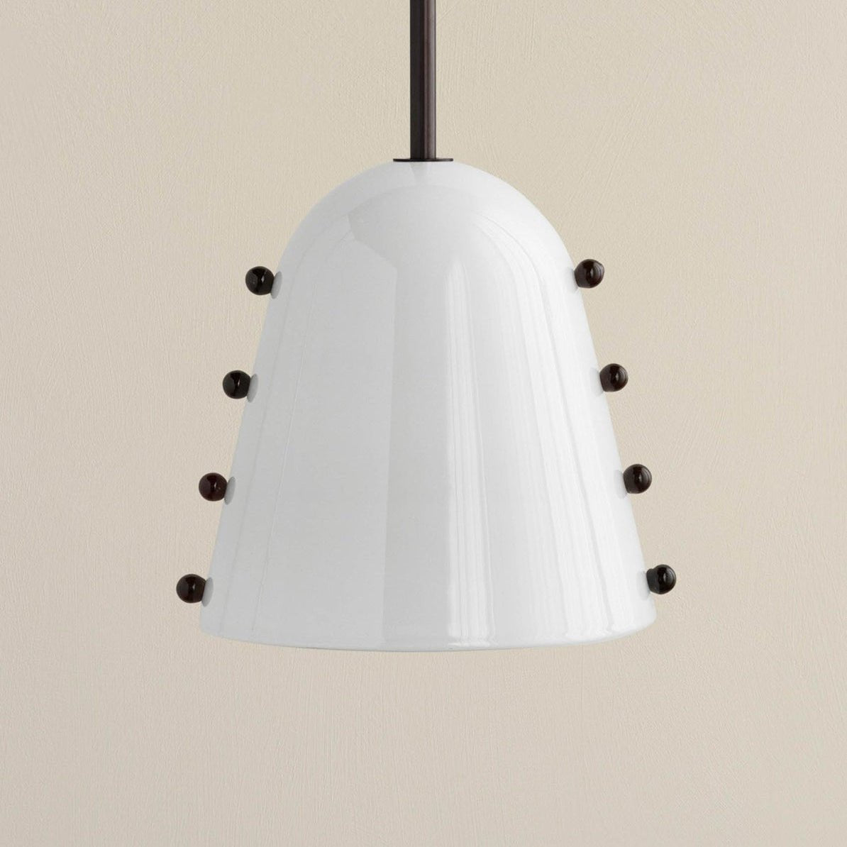 Lola Contemporary Glass Pendant Lamp-Neutral Decor