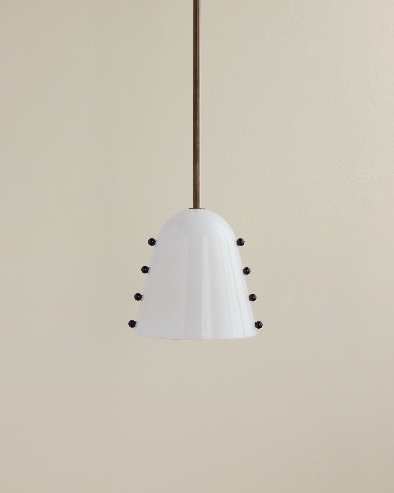 Lola Contemporary Glass Pendant Lamp-Neutral Decor