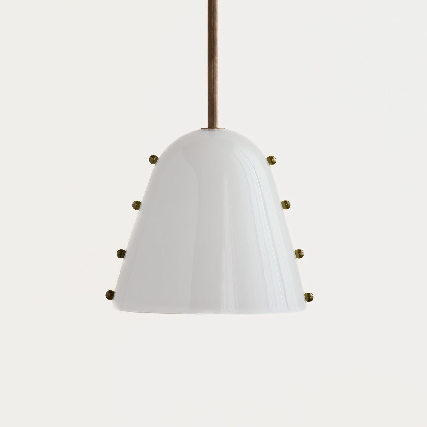 Lola Contemporary Glass Pendant Lamp-Neutral Decor