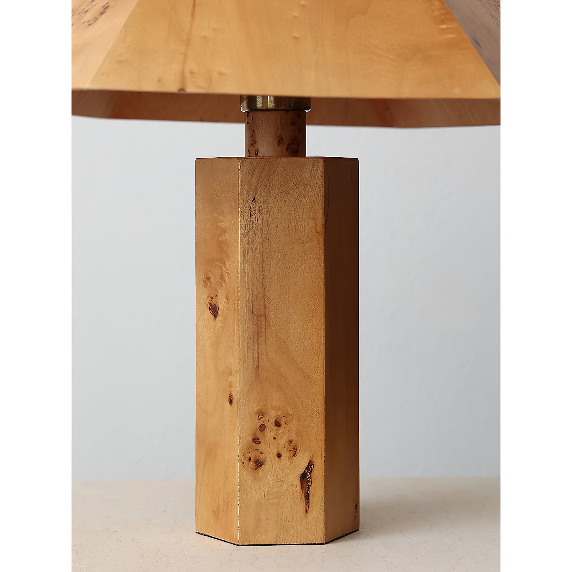 A lifestyle shot featuring the Gena Table Lamp.