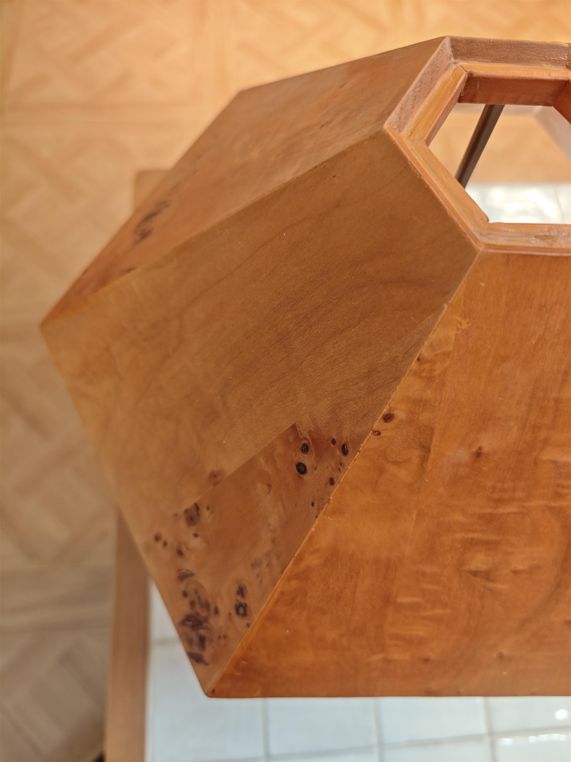 The lamp's base and its connection to the main body.