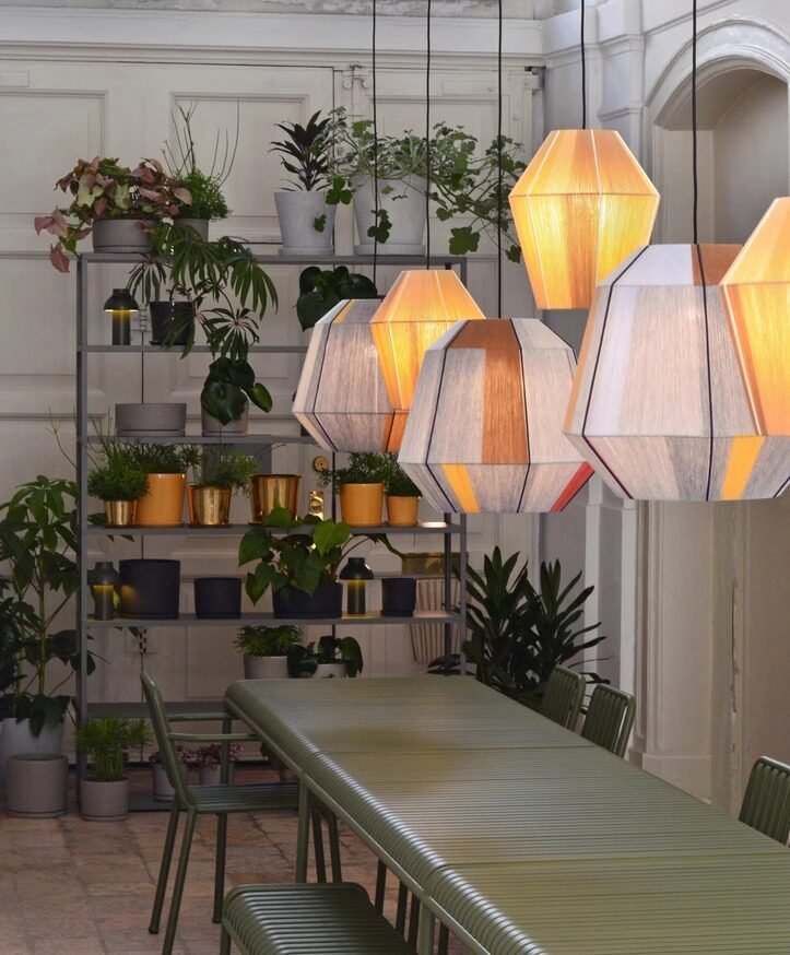 Hand-Wound Lantern Pendant Lamp-Neutral Decor