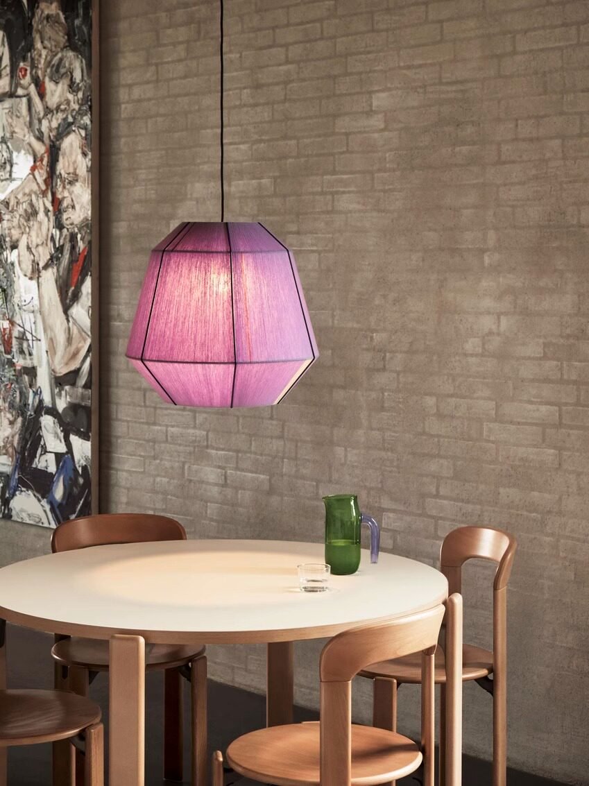 Hand-Wound Lantern Pendant Lamp-Neutral Decor