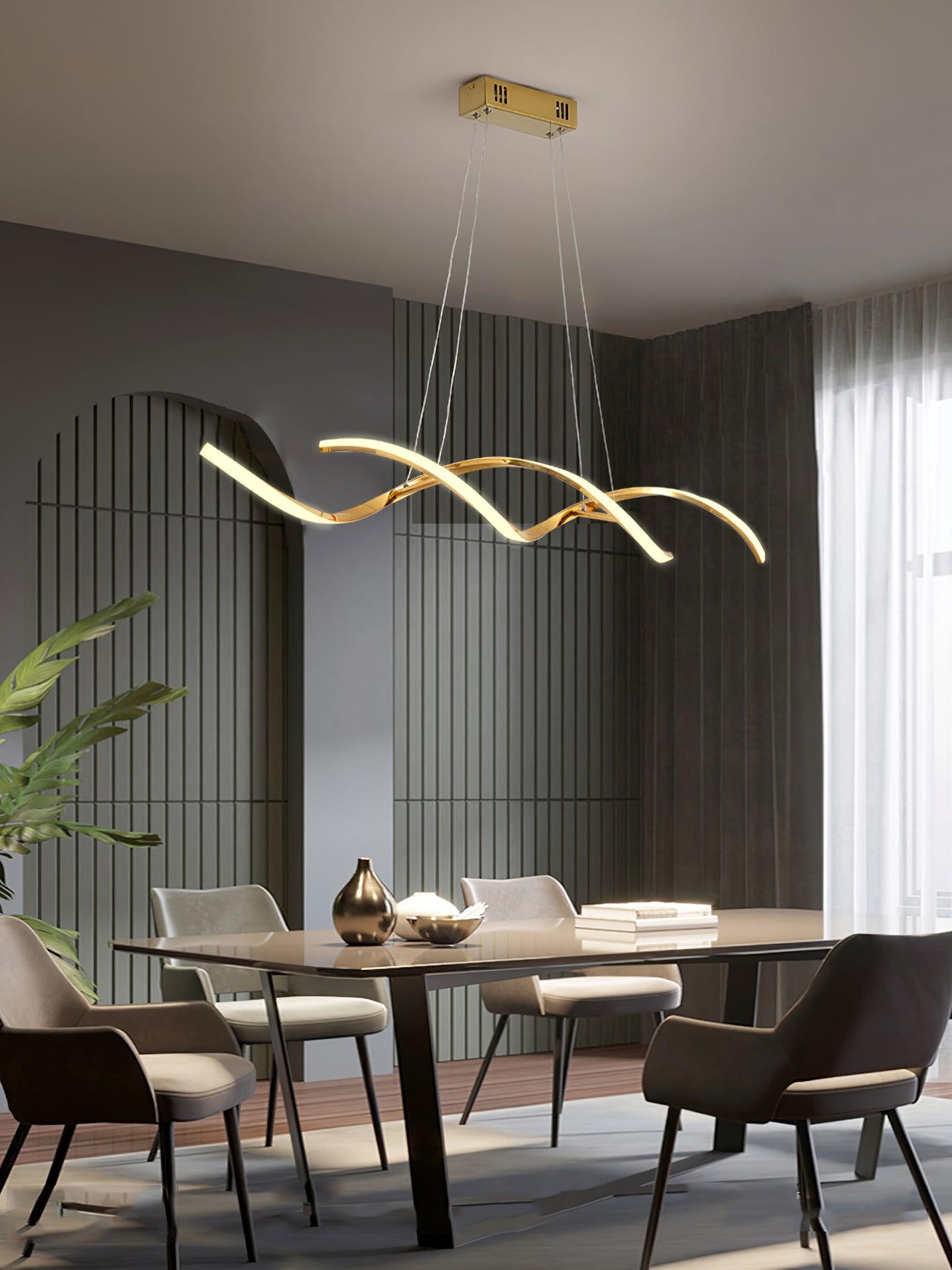 Wavora Gentle Waves Pendant Light-Neutral Decor