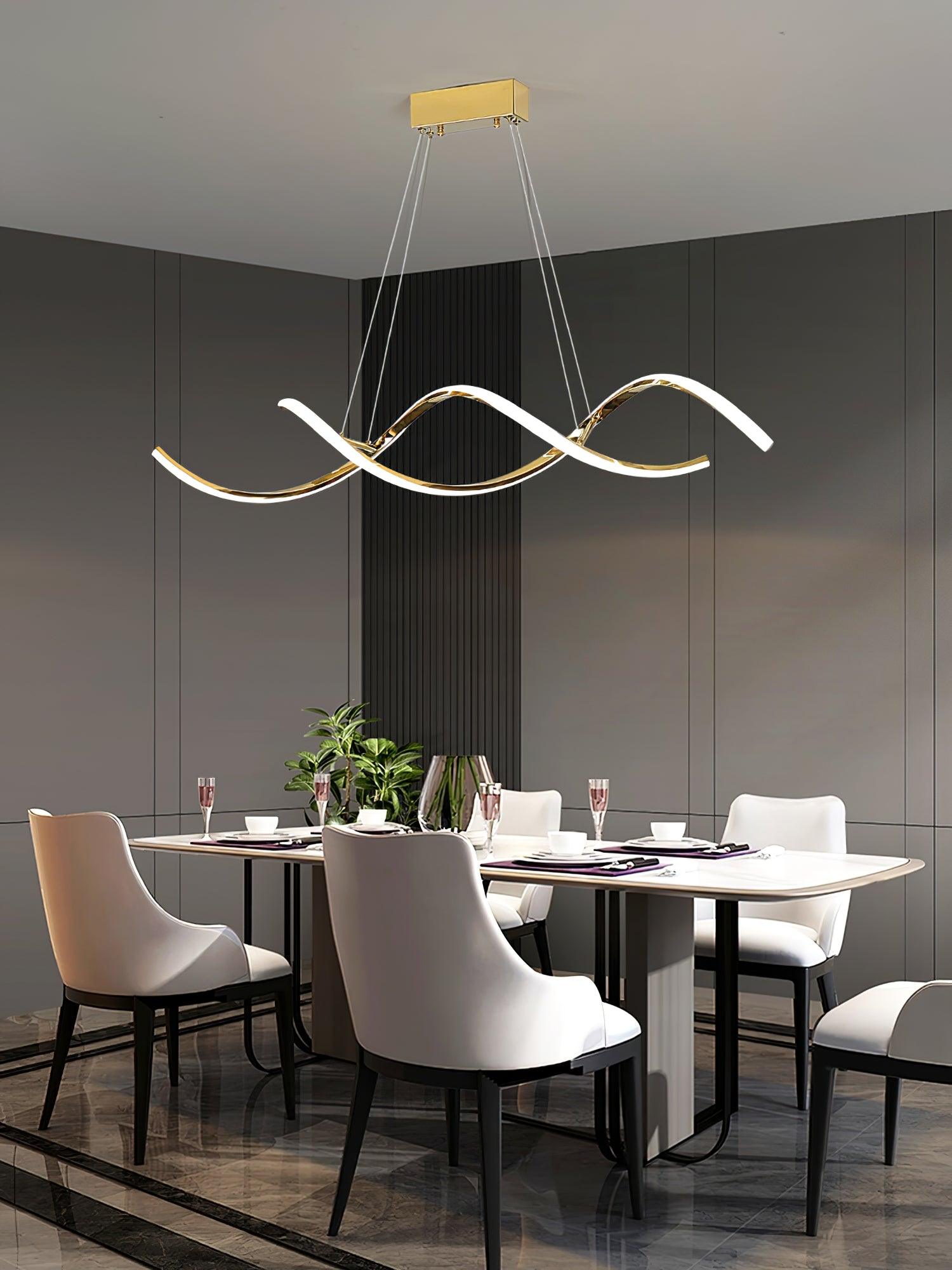 Wavora Gentle Waves Pendant Light-Neutral Decor
