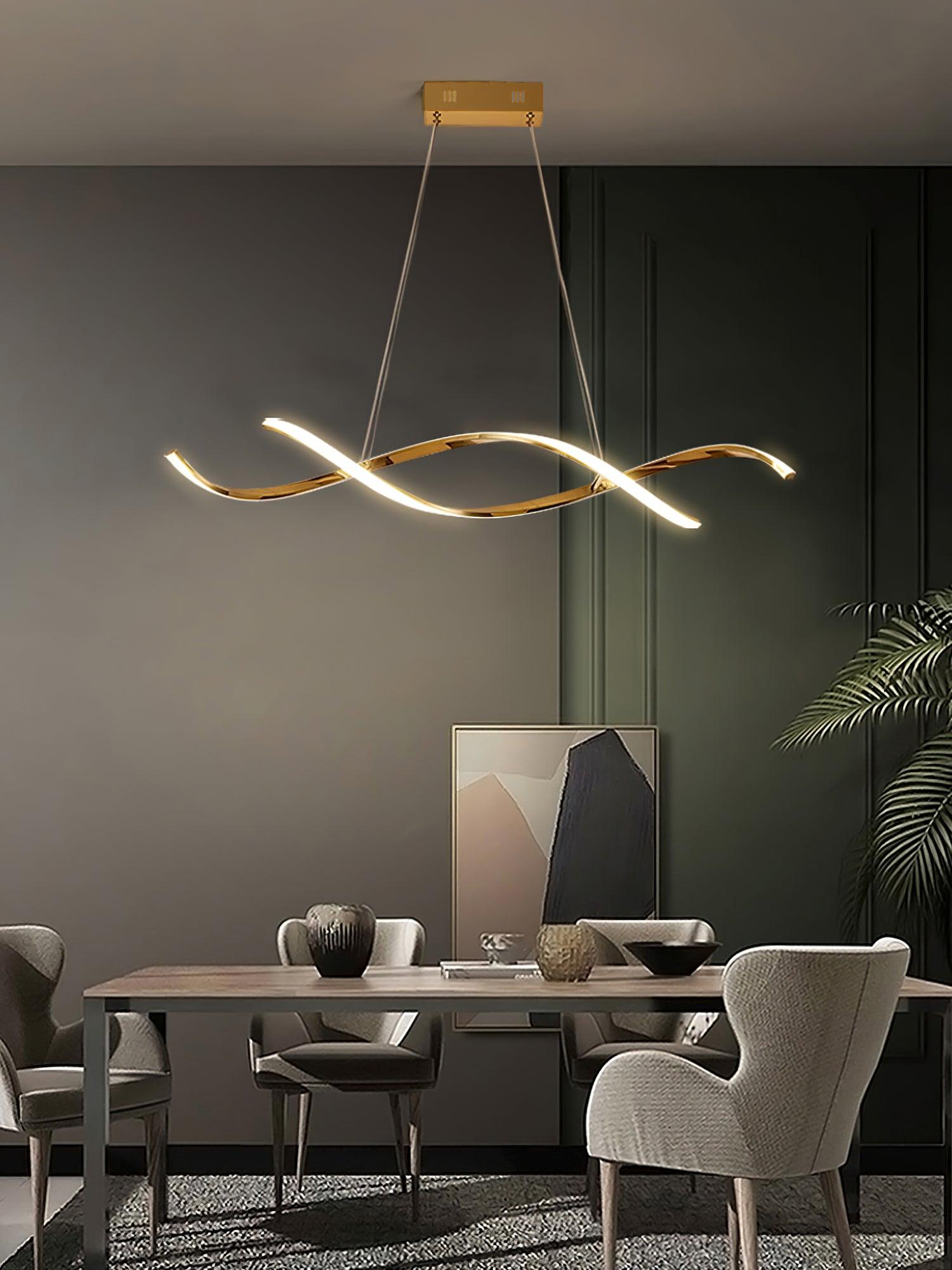Wavora Gentle Waves Pendant Light-Neutral Decor