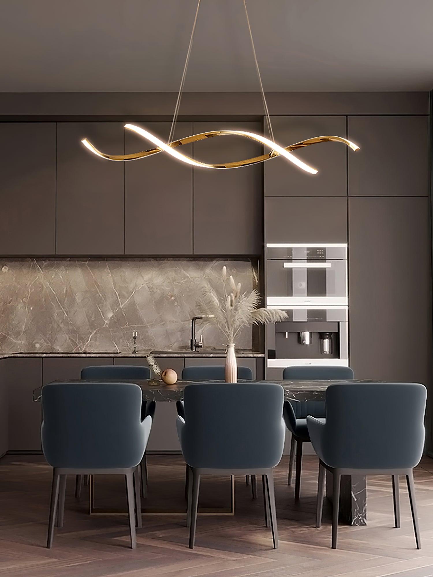Wavora Gentle Waves Pendant Light-Neutral Decor