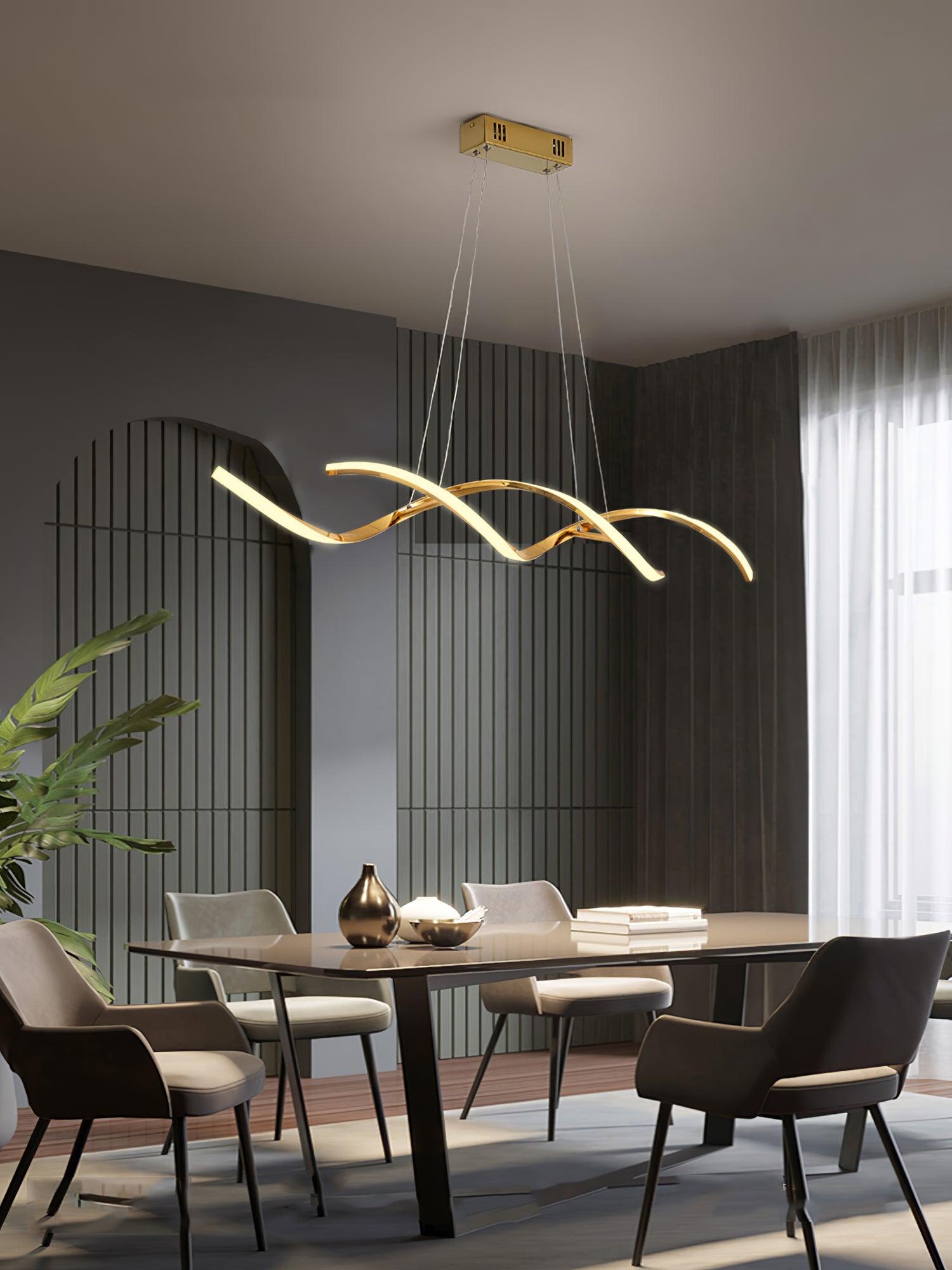 Wavora Gentle Waves Pendant Light-Neutral Decor