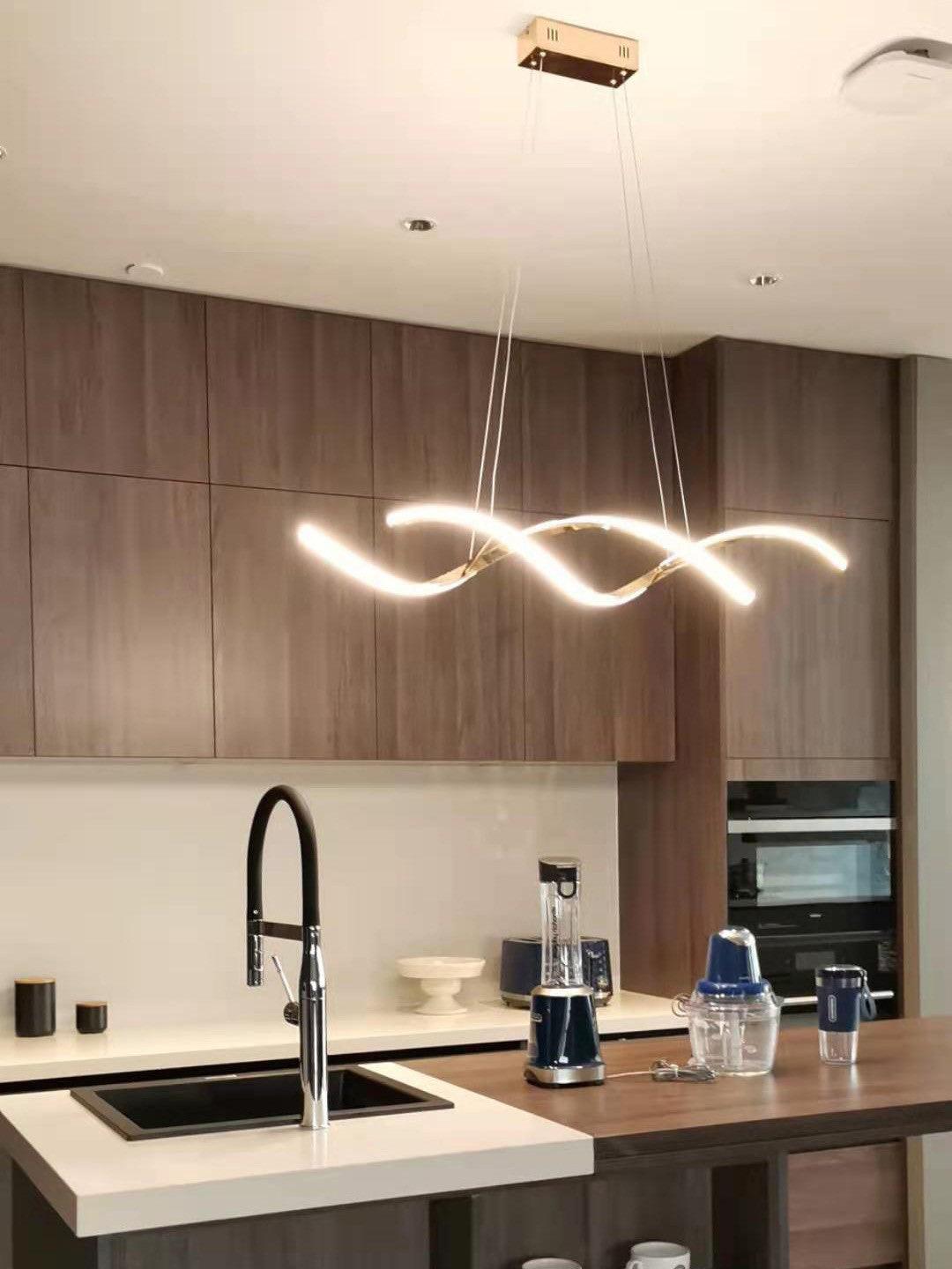 Wavora Gentle Waves Pendant Light-Neutral Decor