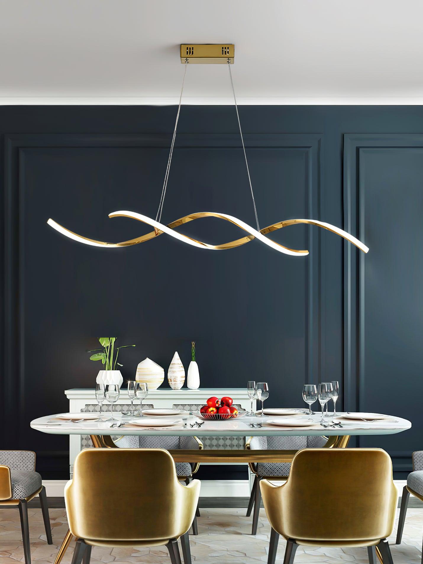 Wavora Gentle Waves Pendant Light-Neutral Decor