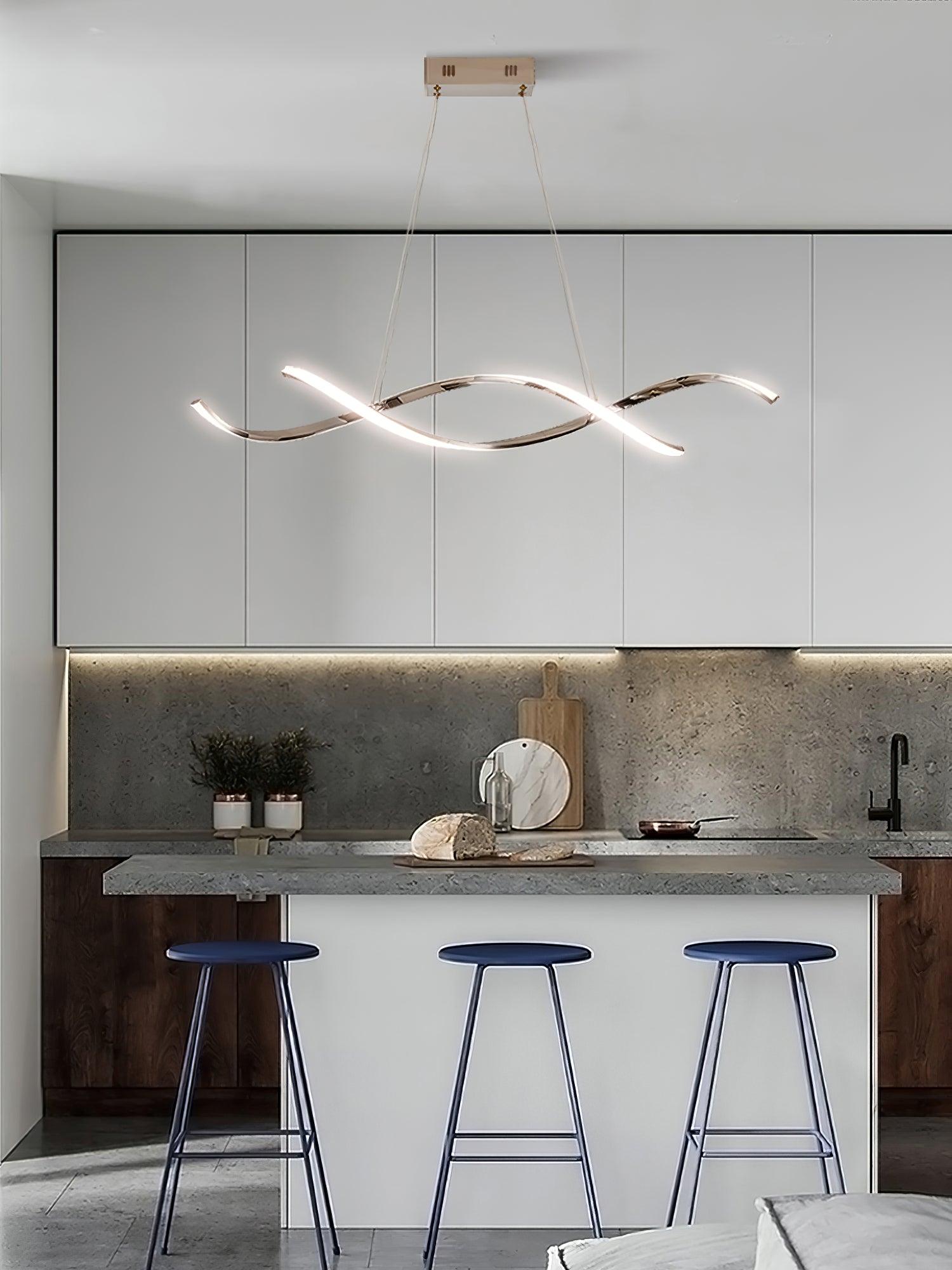 Wavora Gentle Waves Pendant Light-Neutral Decor
