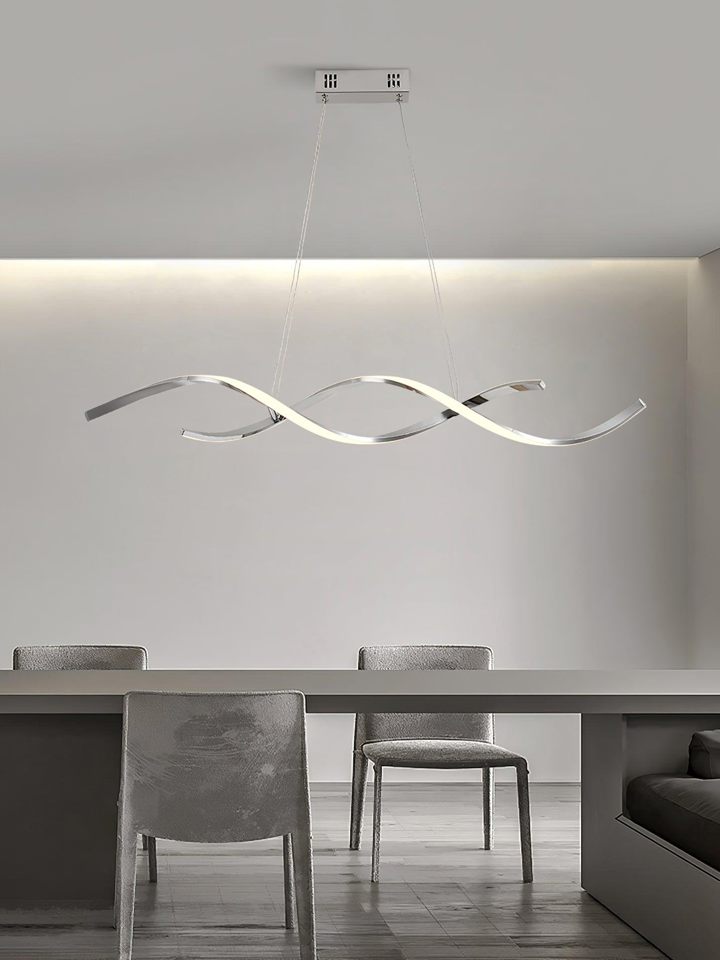 Wavora Gentle Waves Pendant Light-Neutral Decor