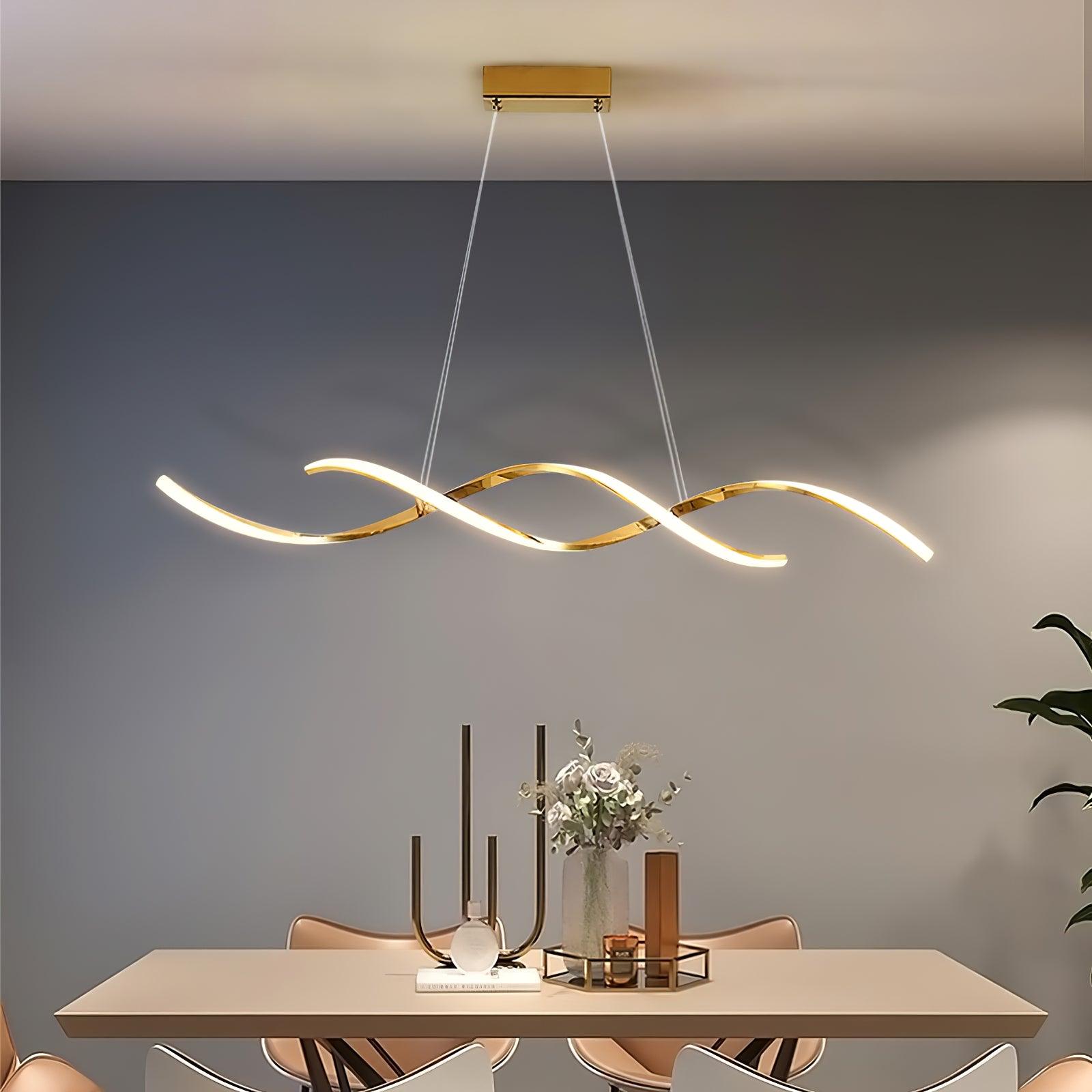 Wavora Gentle Waves Pendant Light-Neutral Decor