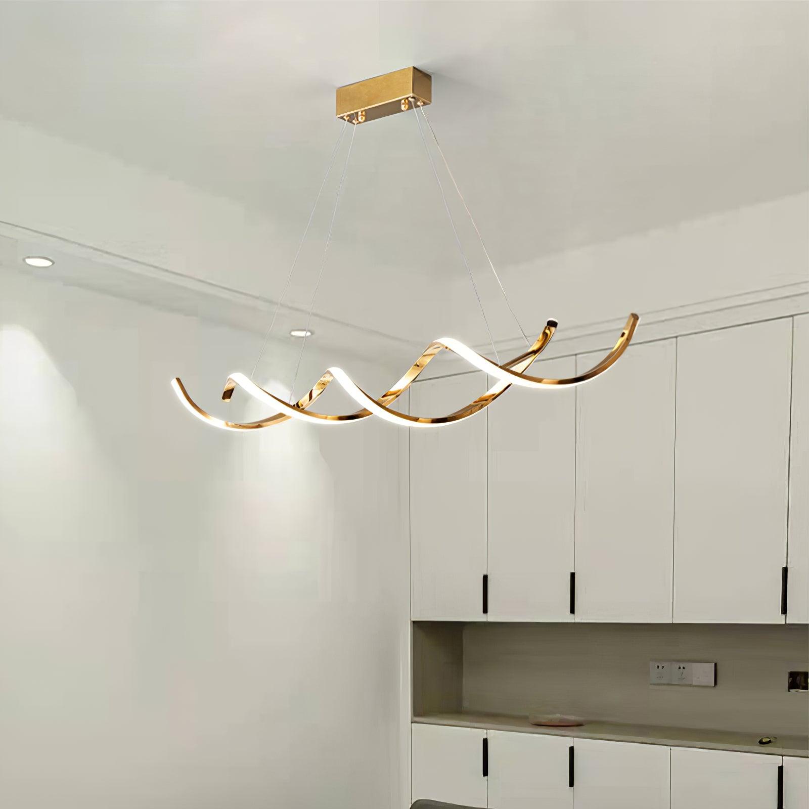 Wavora Gentle Waves Pendant Light-Neutral Decor