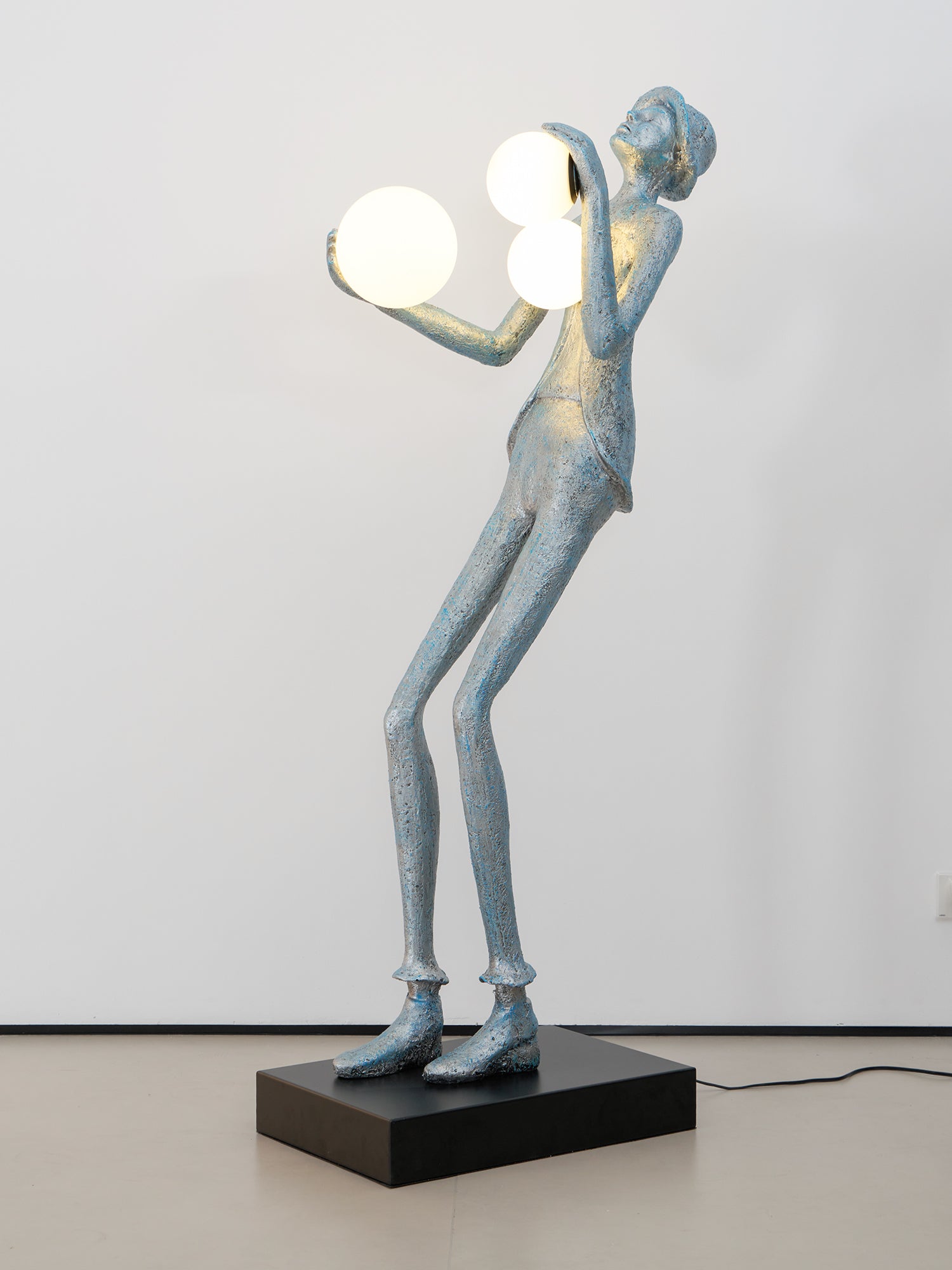 Evlirir Artistic Bronze Floor Lamp-Neutral Decor