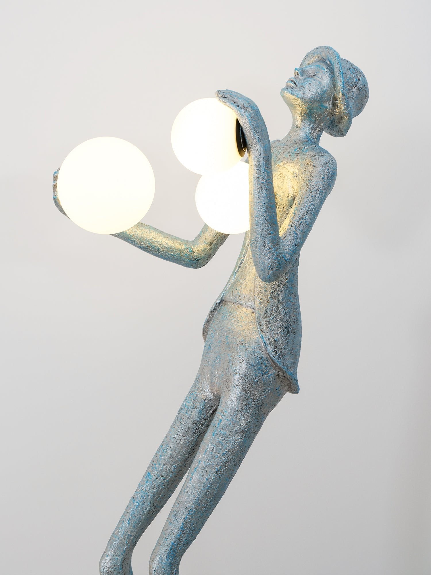 Evlirir Artistic Bronze Floor Lamp-Neutral Decor