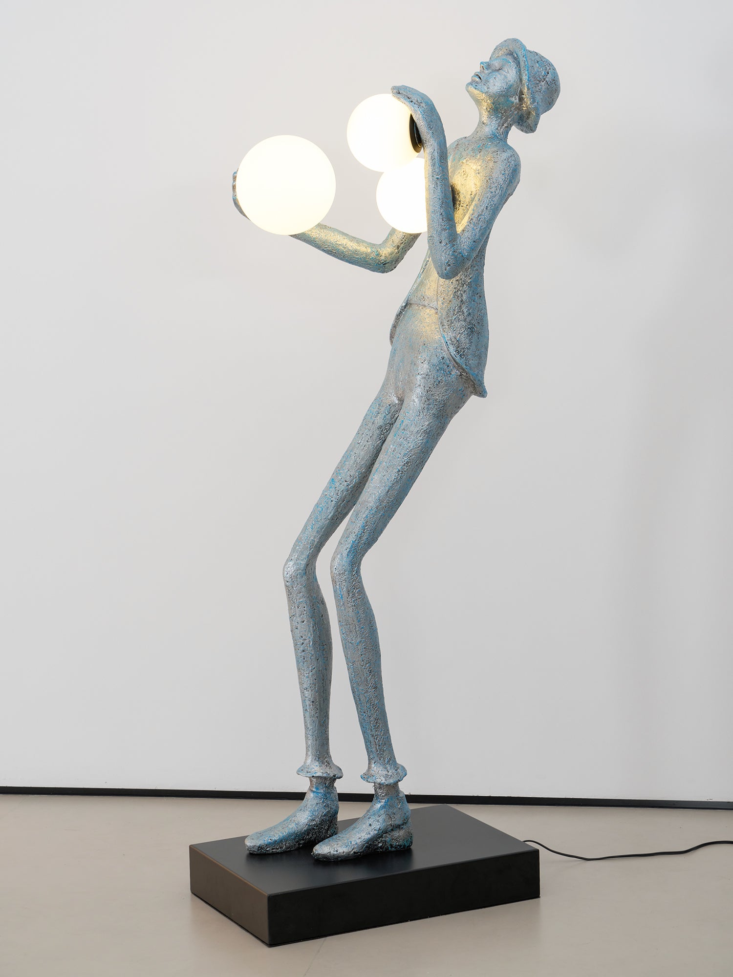 Evlirir Artistic Bronze Floor Lamp-Neutral Decor