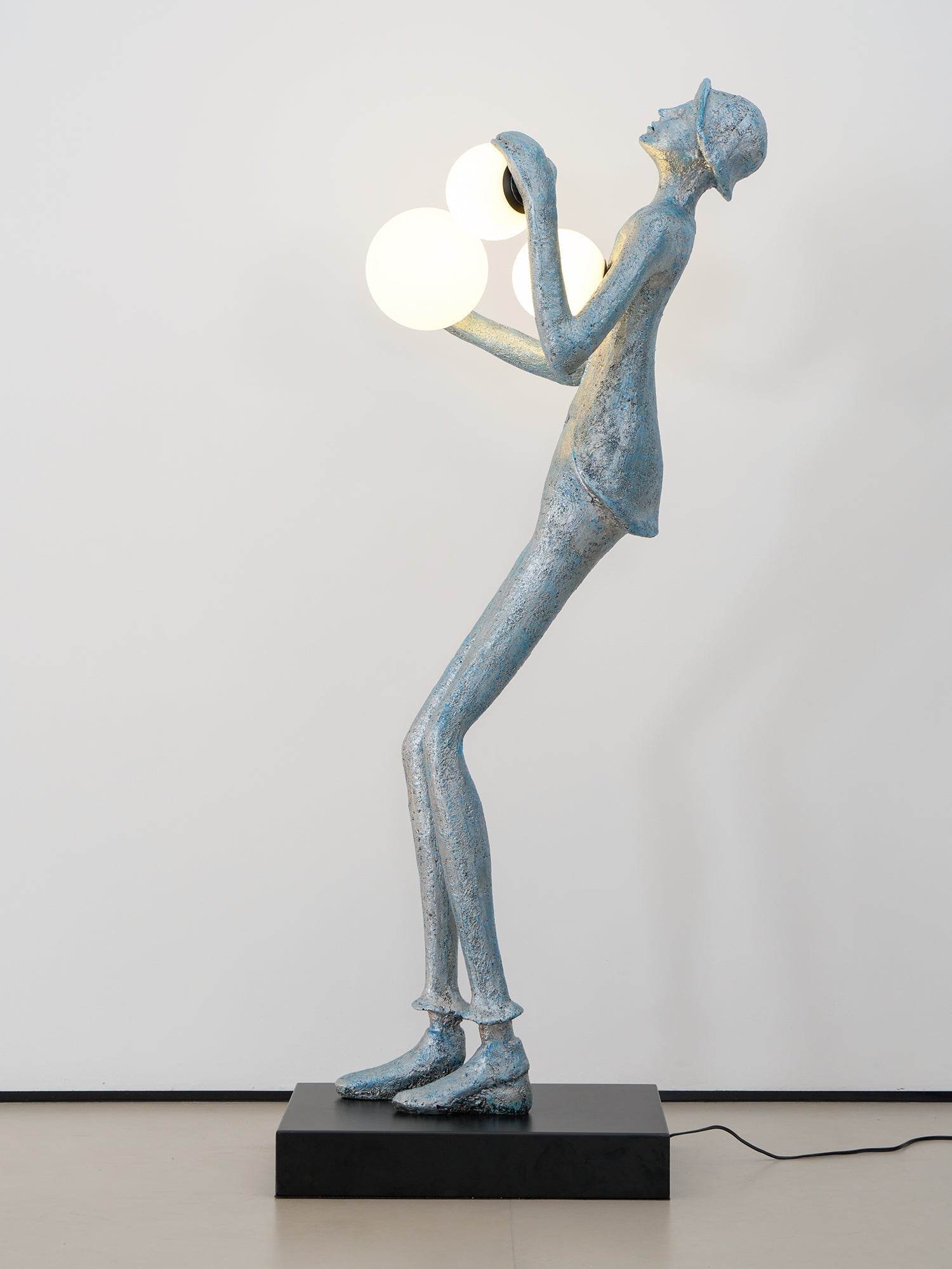 Evlirir Artistic Bronze Floor Lamp-Neutral Decor