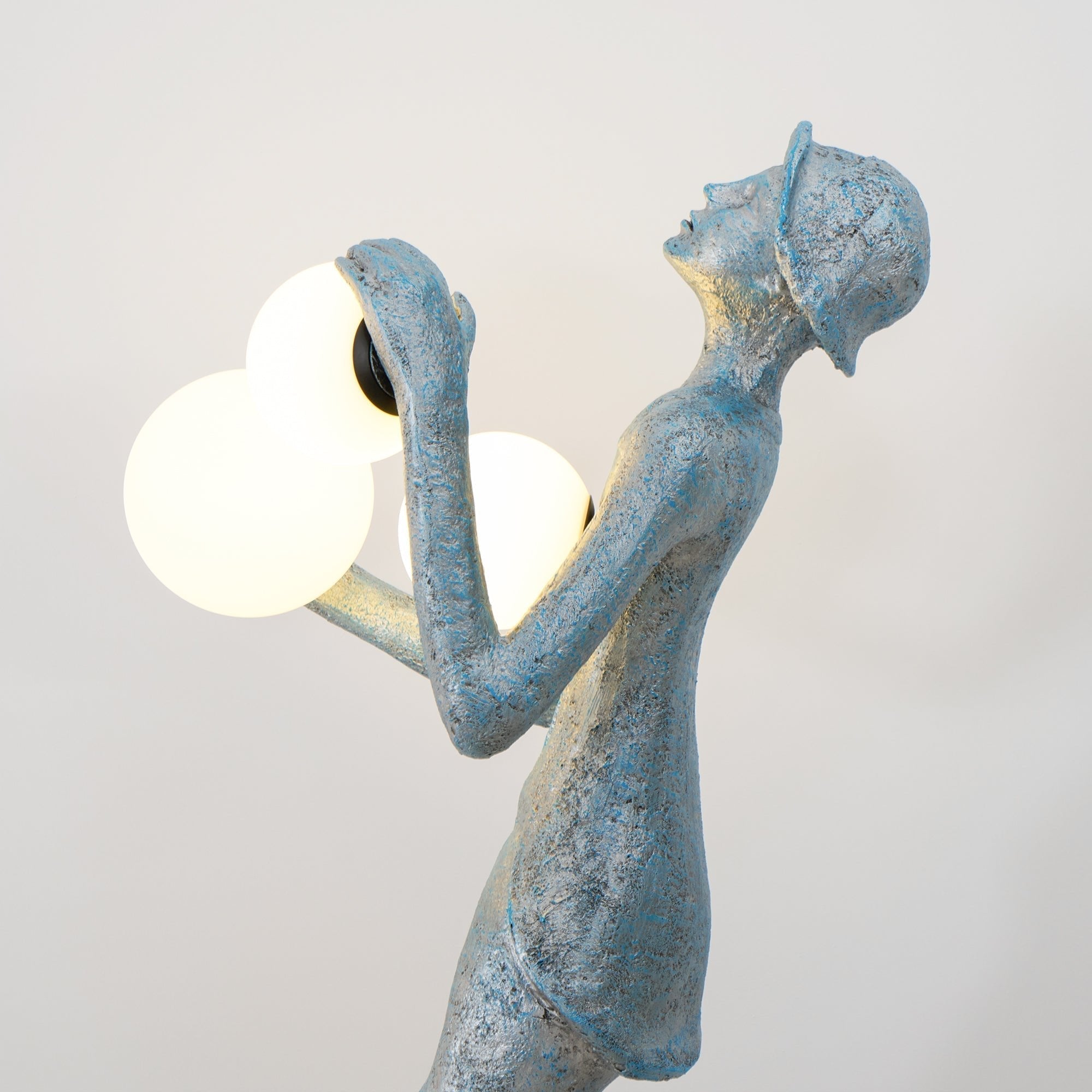 Evlirir Artistic Bronze Floor Lamp-Neutral Decor