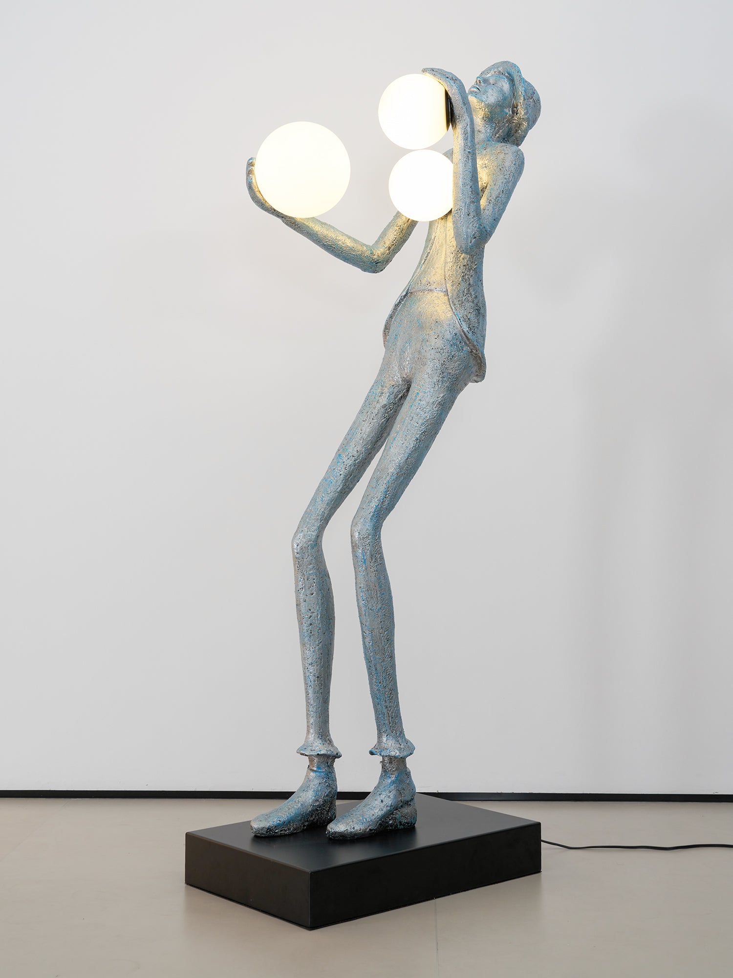 Evlirir Artistic Bronze Floor Lamp-Neutral Decor
