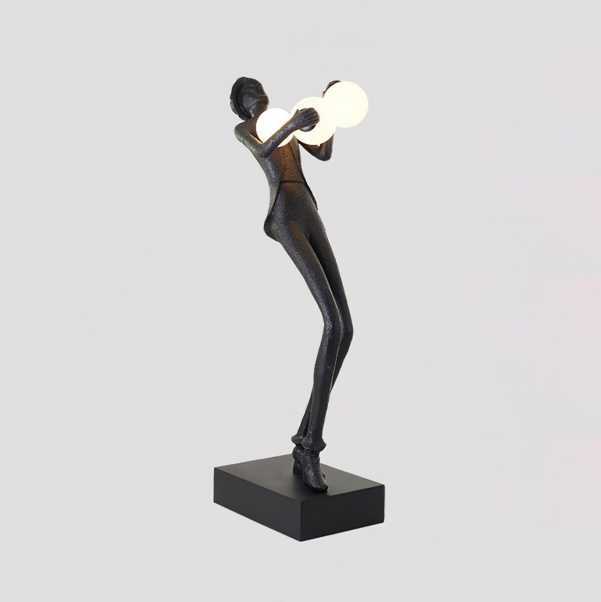 Evlirir Artistic Bronze Floor Lamp-Neutral Decor